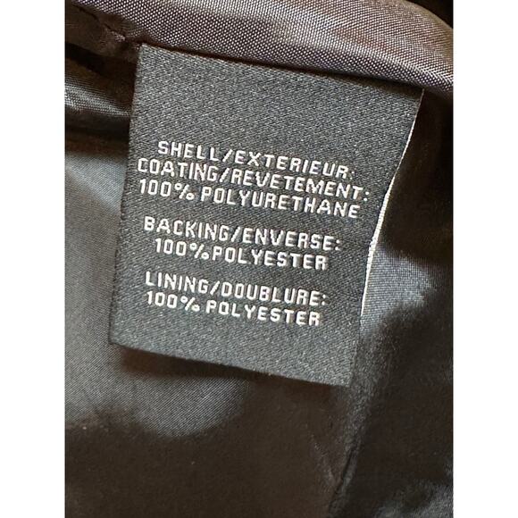 Bagatelle Black Faux Leather Jacket Moto Biker Soft Women’s Size Medium - Picture 7 of 8